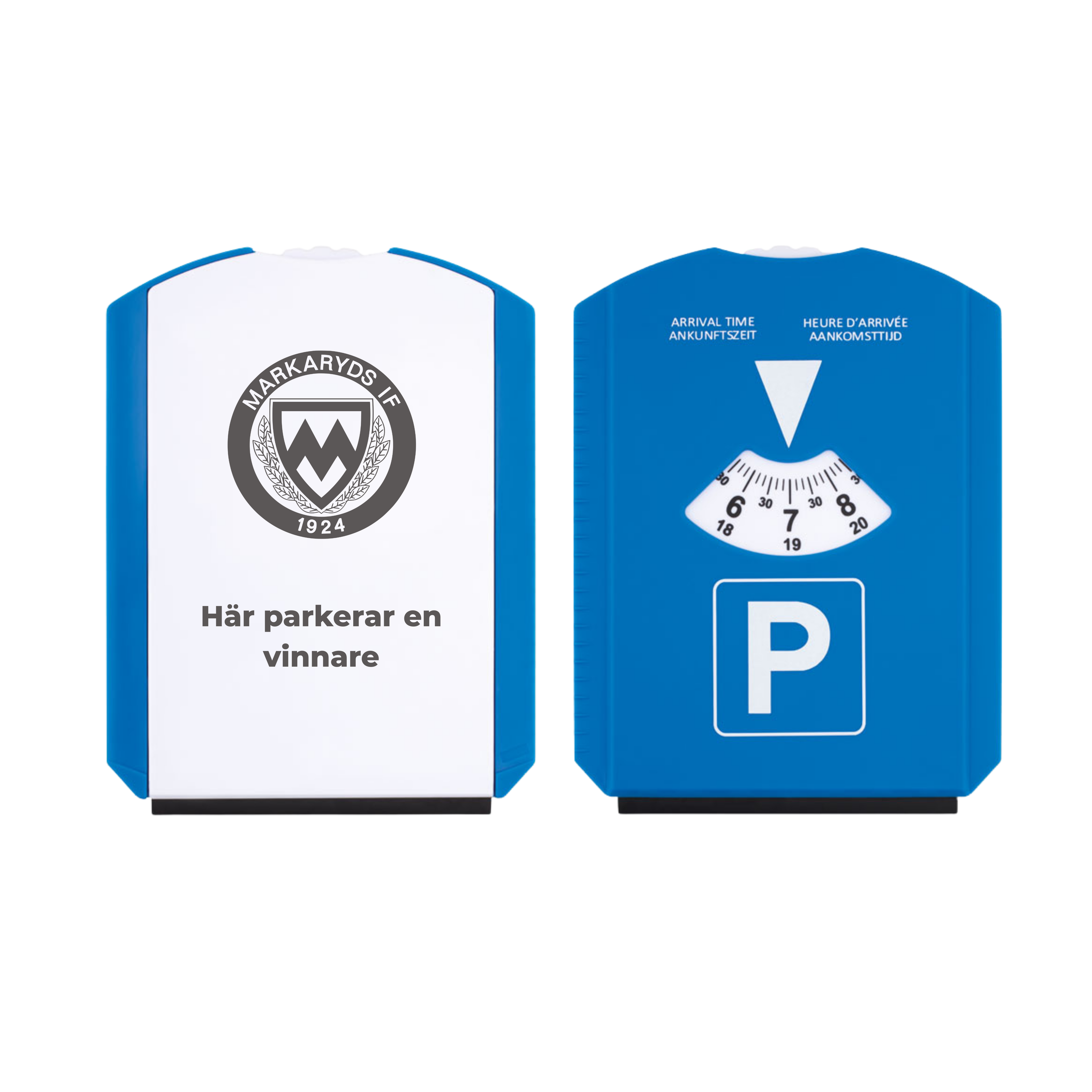 Isskrapa med P-skiva - Markaryds IF