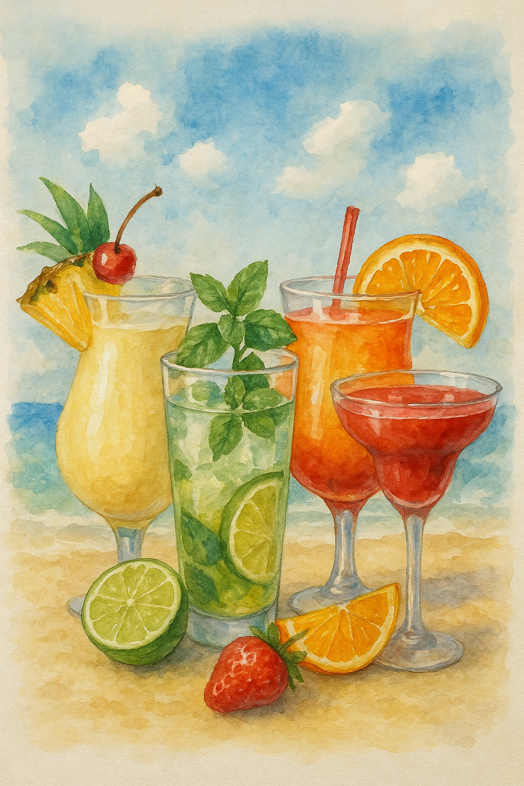 "Cocktailkalas" - Poster