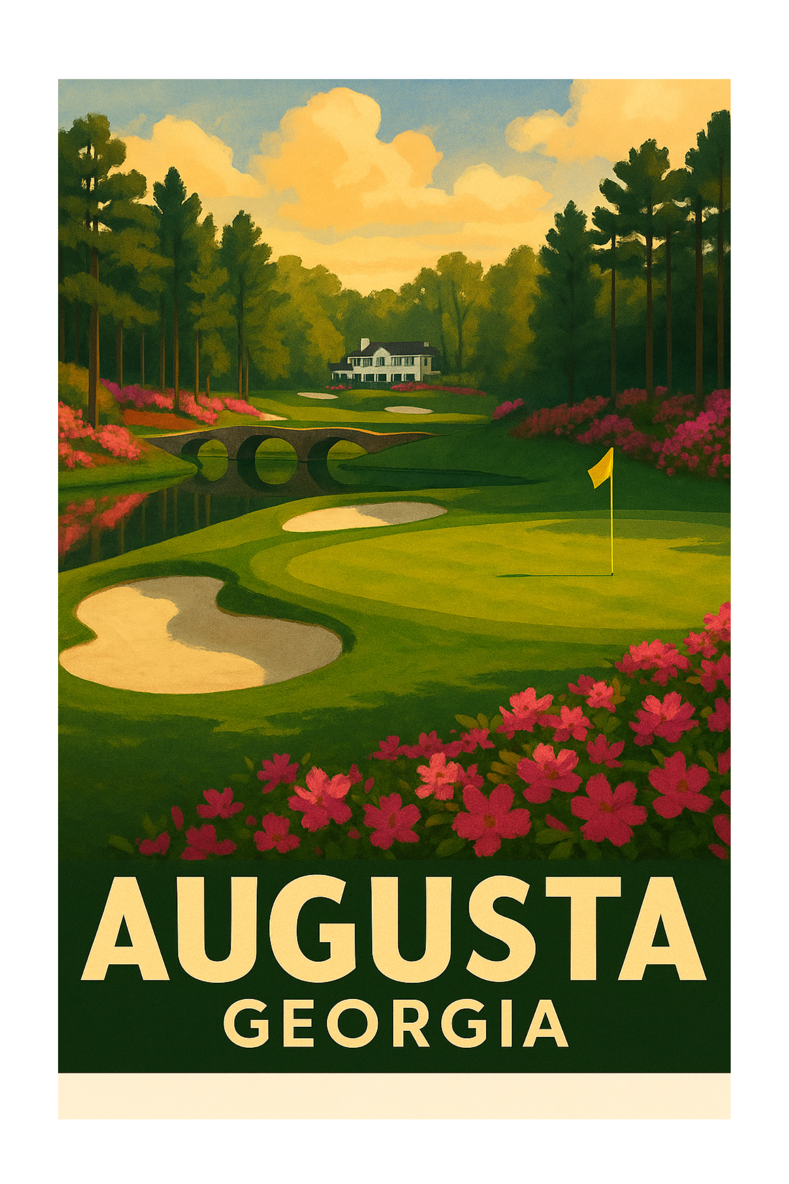 "Augusta National" - Poster