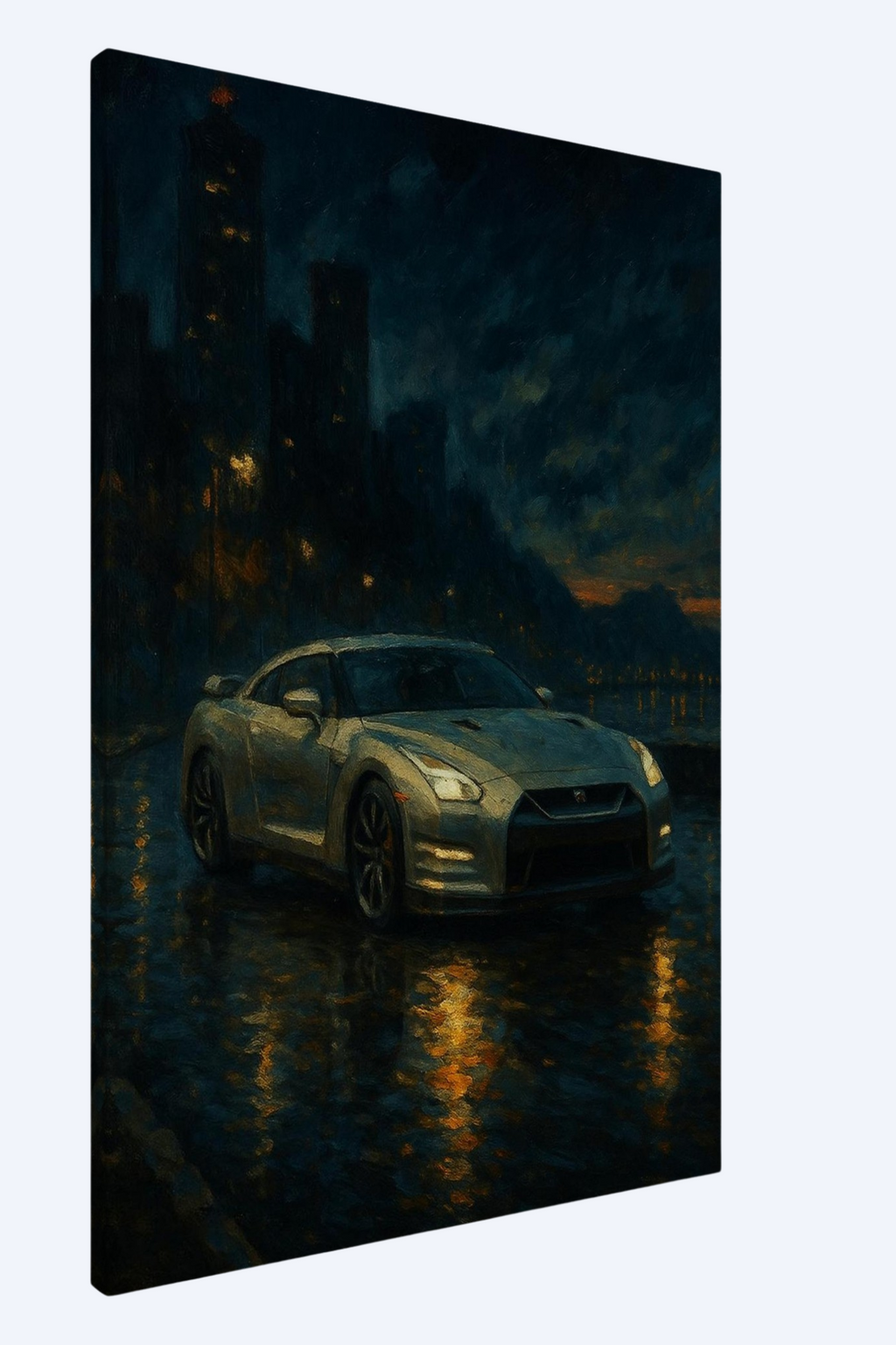 "Skyline Shadows" - Canvas