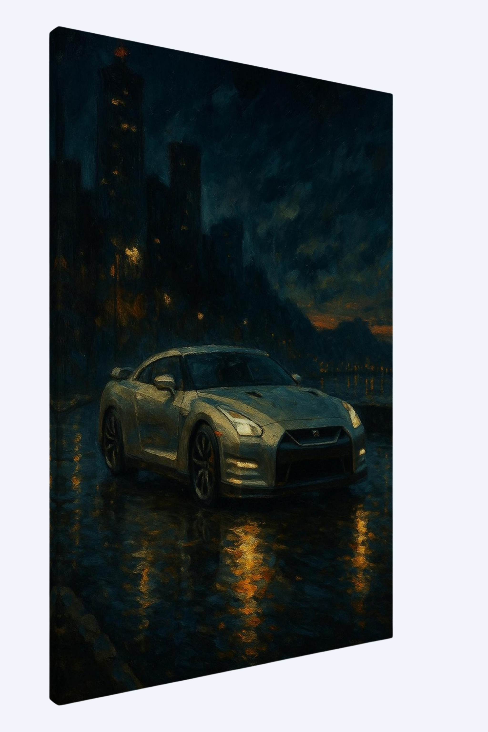 "Skyline Shadows" - Canvas