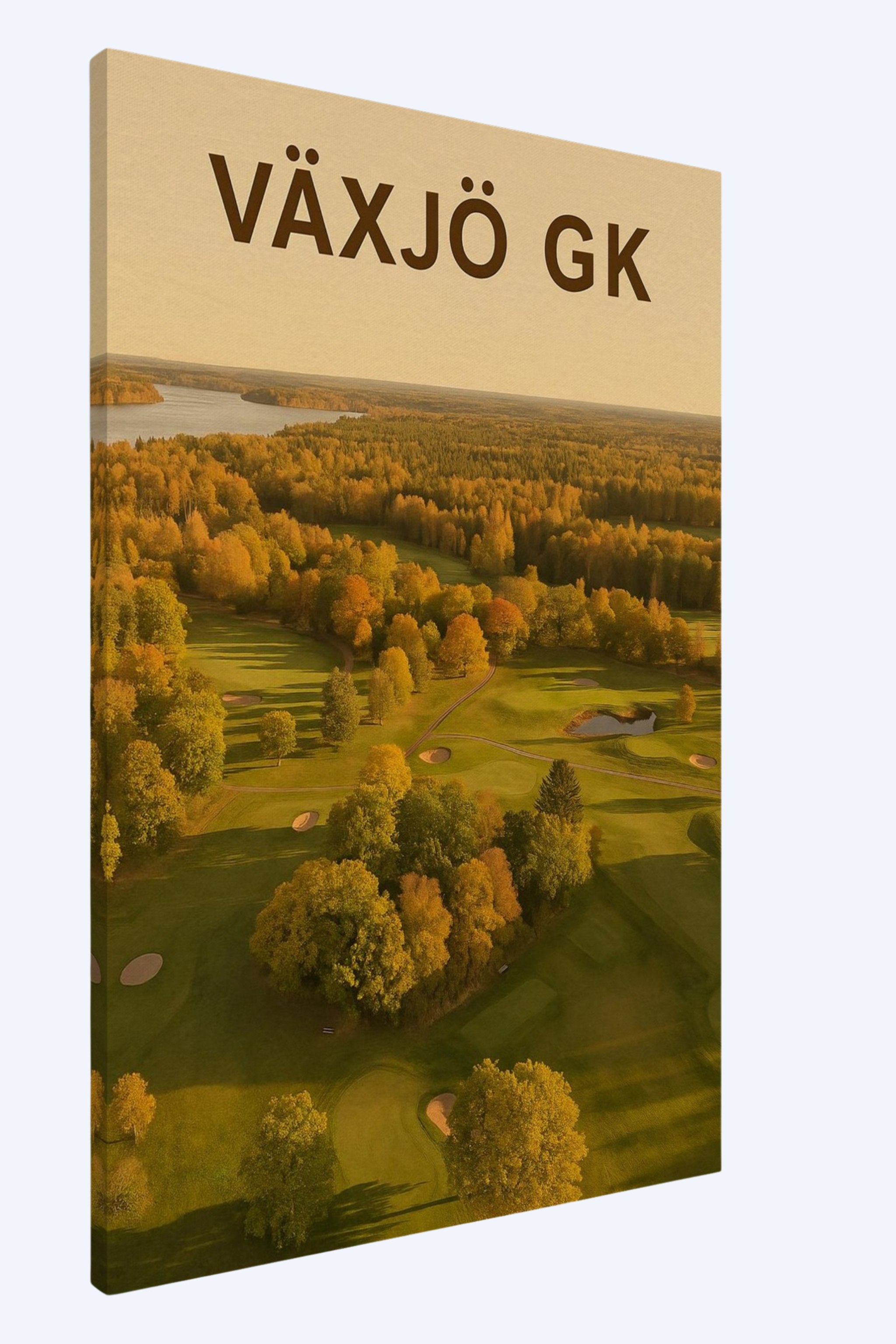 "Växjö Golfklubb" - Canvas