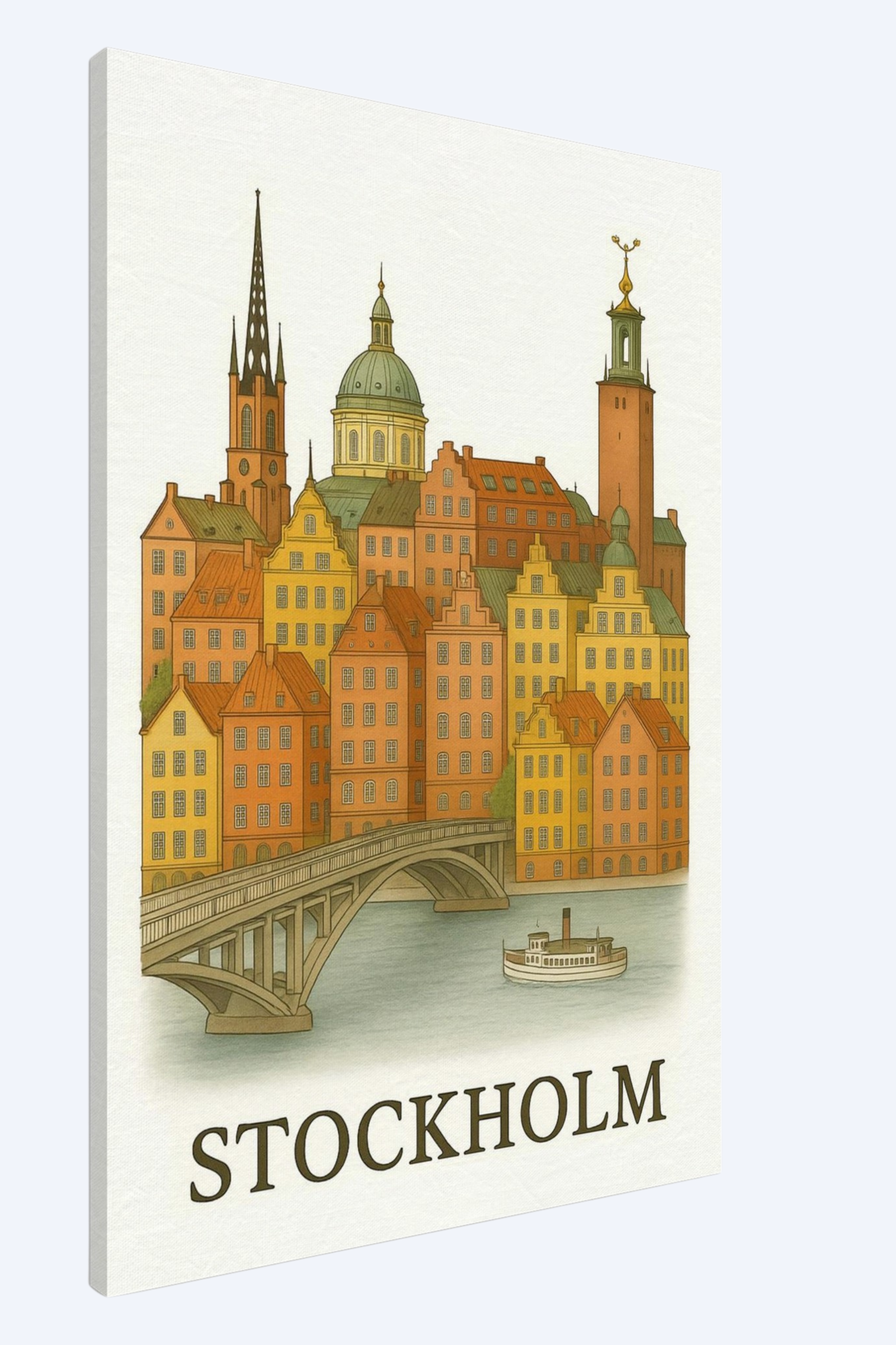 "Stockholm No. 1" - Canvas