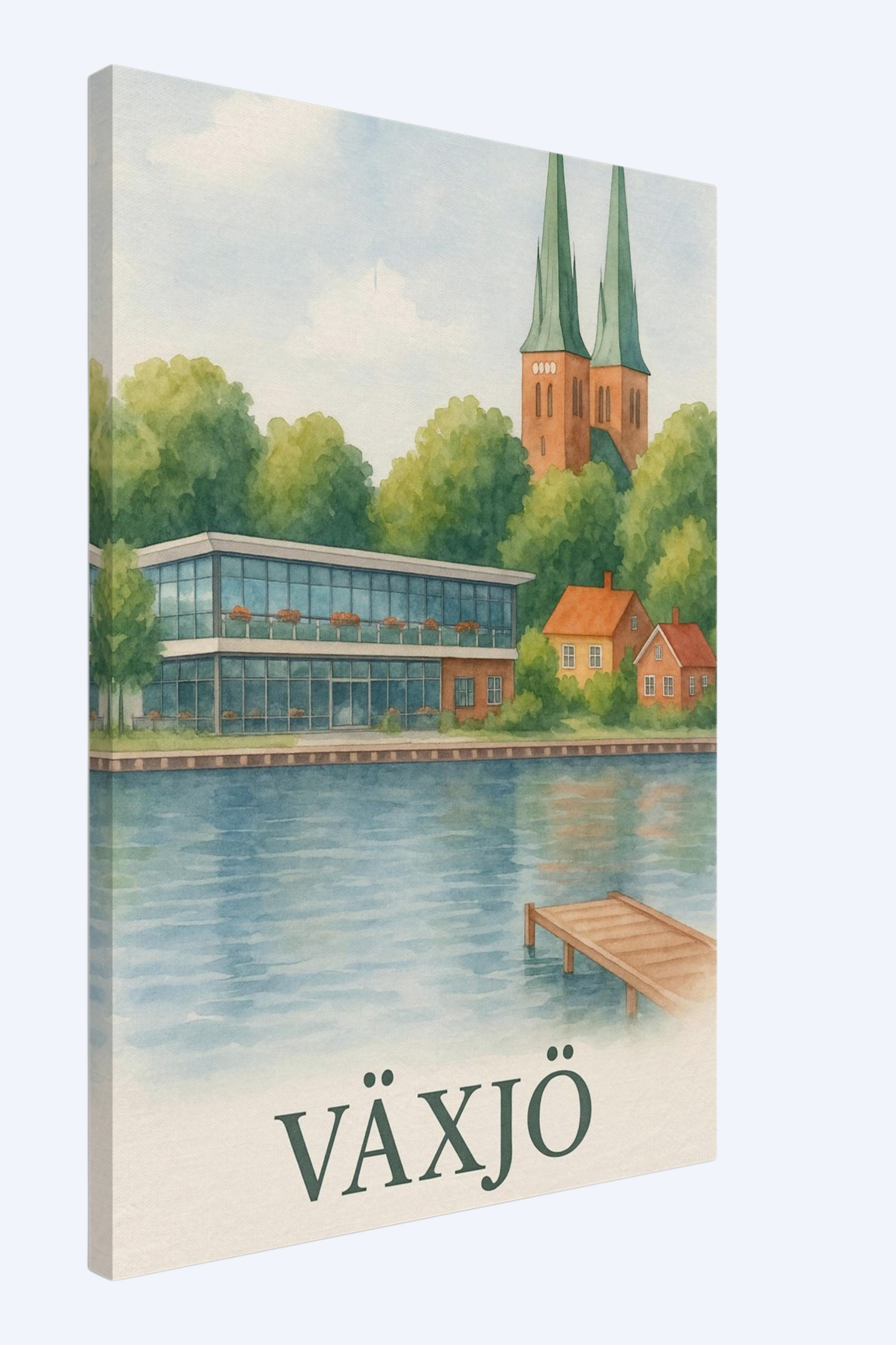 "Växjö No. 1" - Canvas