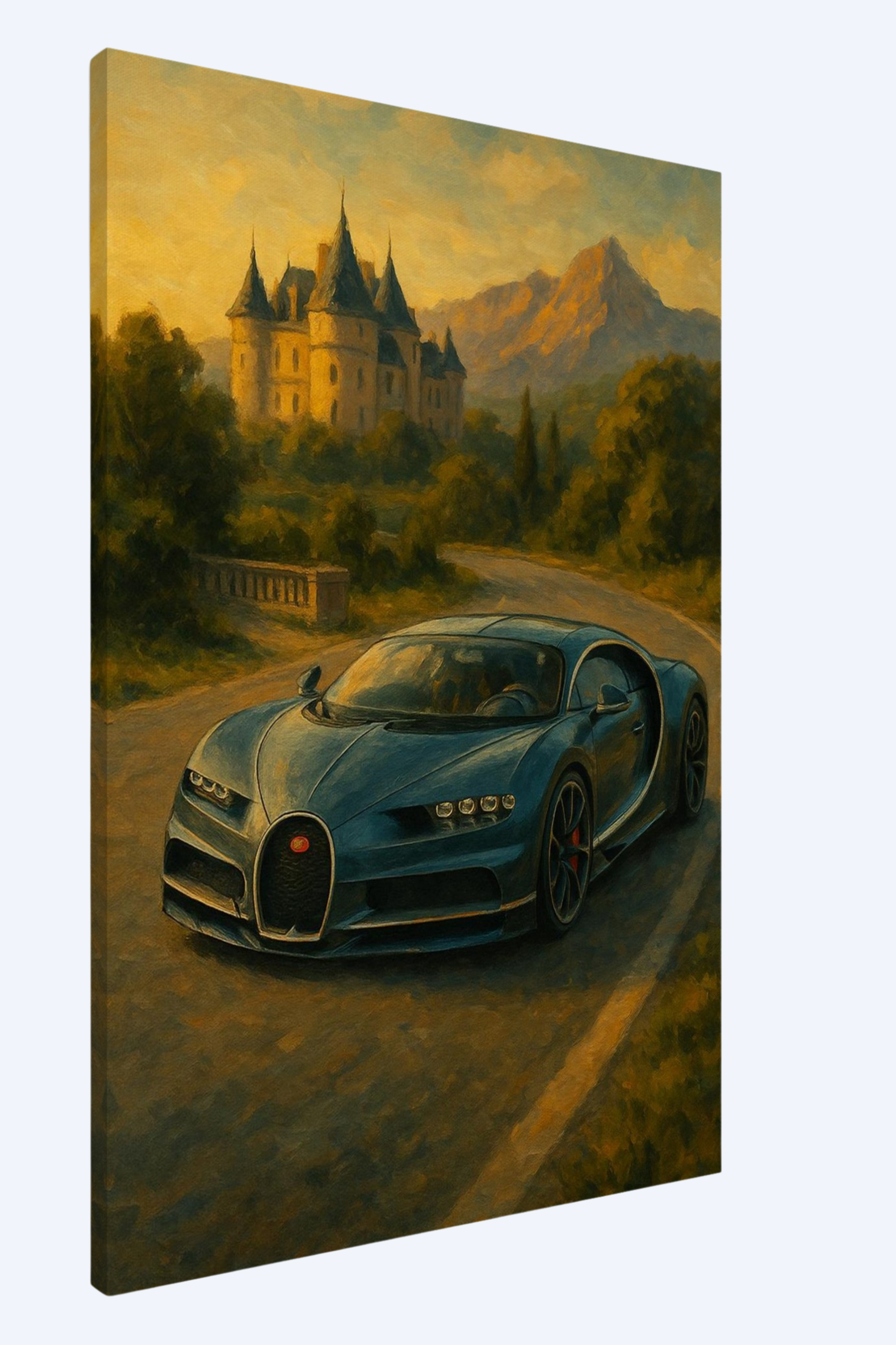 "Där lyx möter asfalt" - Canvas