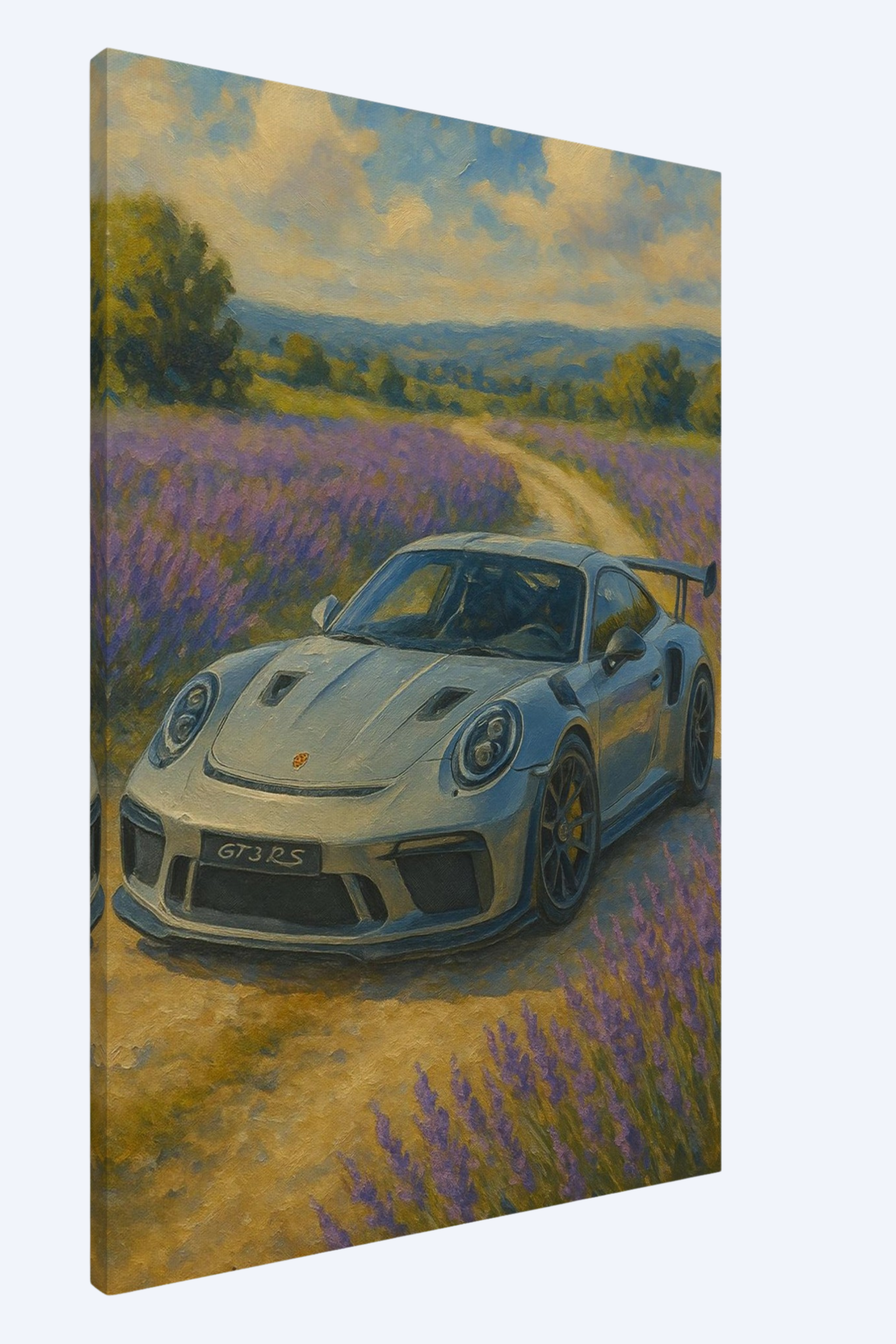 "Blommor & Bränsle" - Canvas