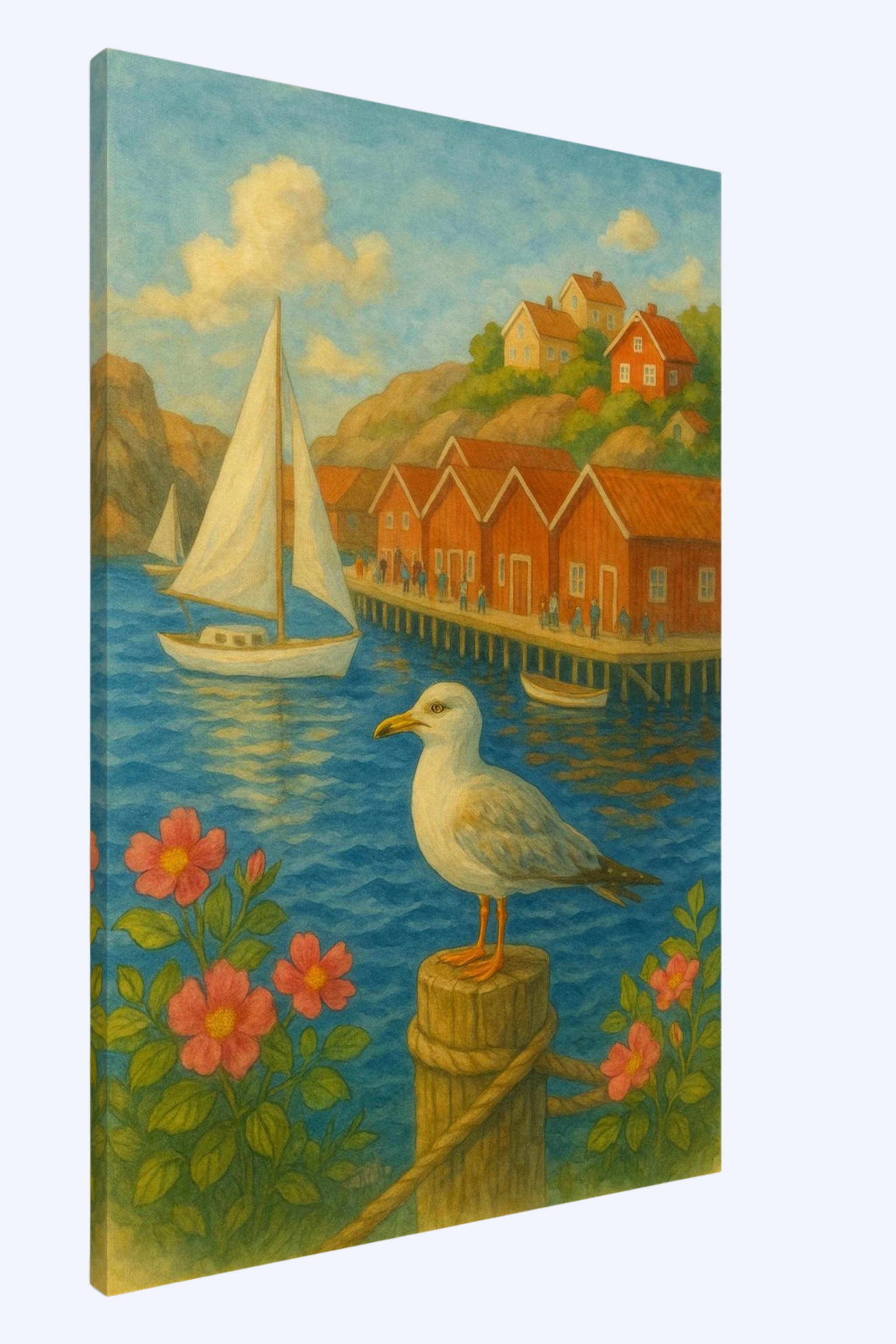 "Smögensommar" - Canvas
