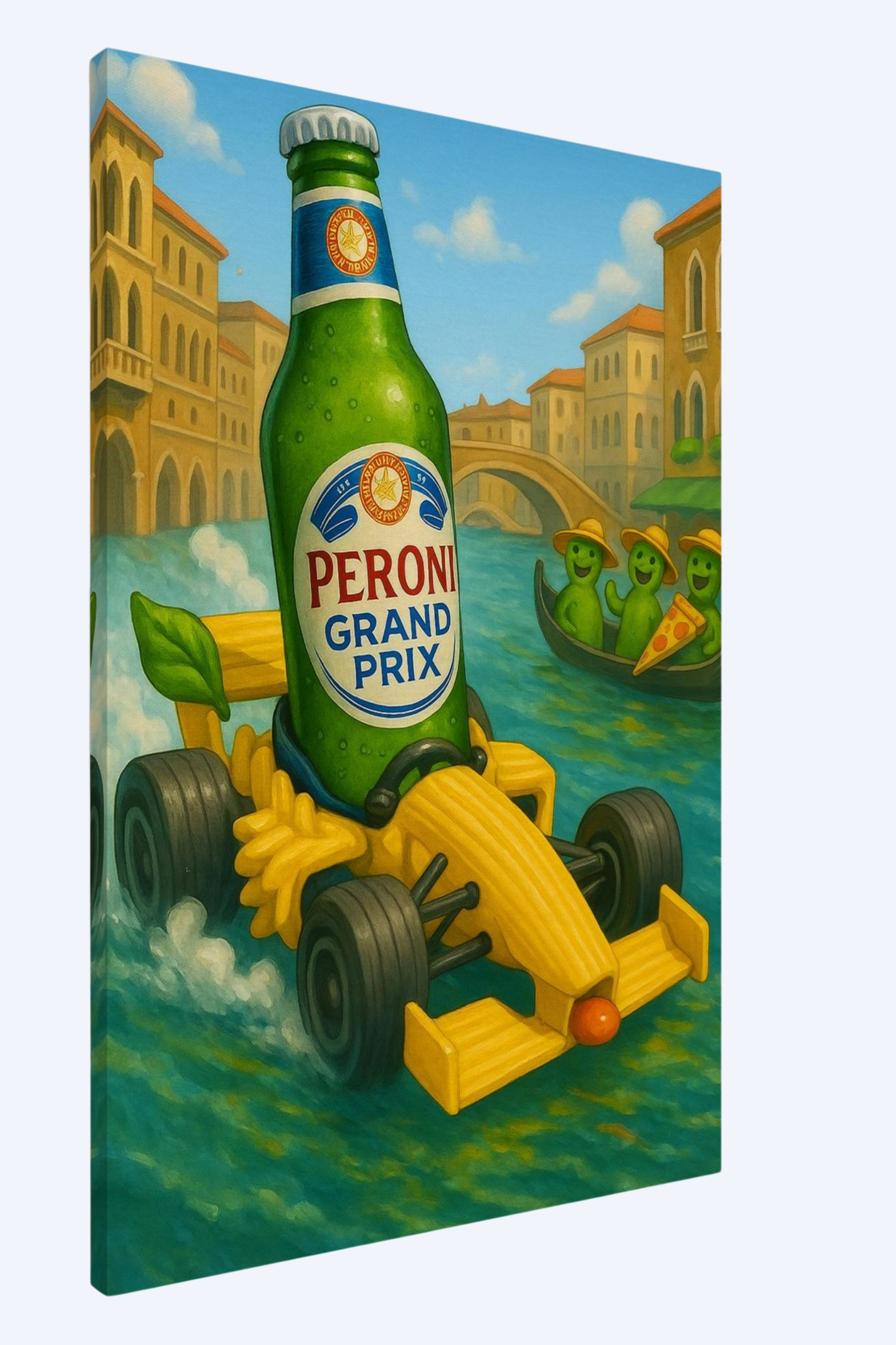 "Peroni Grand Prix" - Canvas