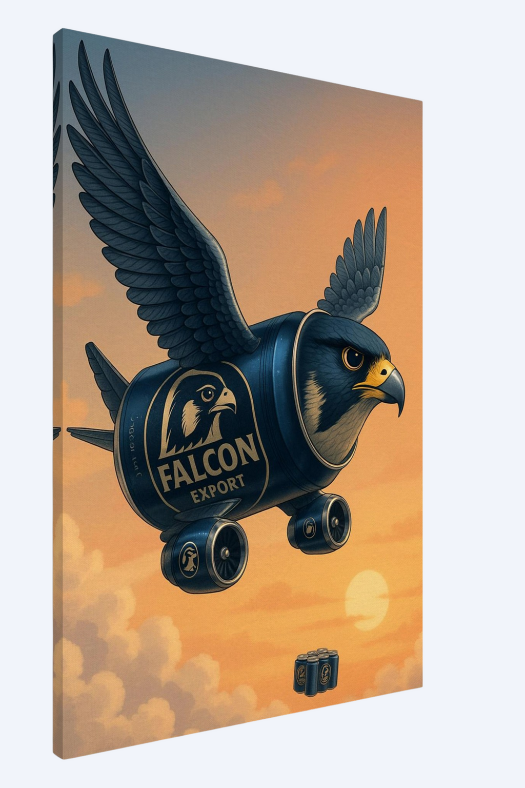 "Falcon Flygexport" - Canvas
