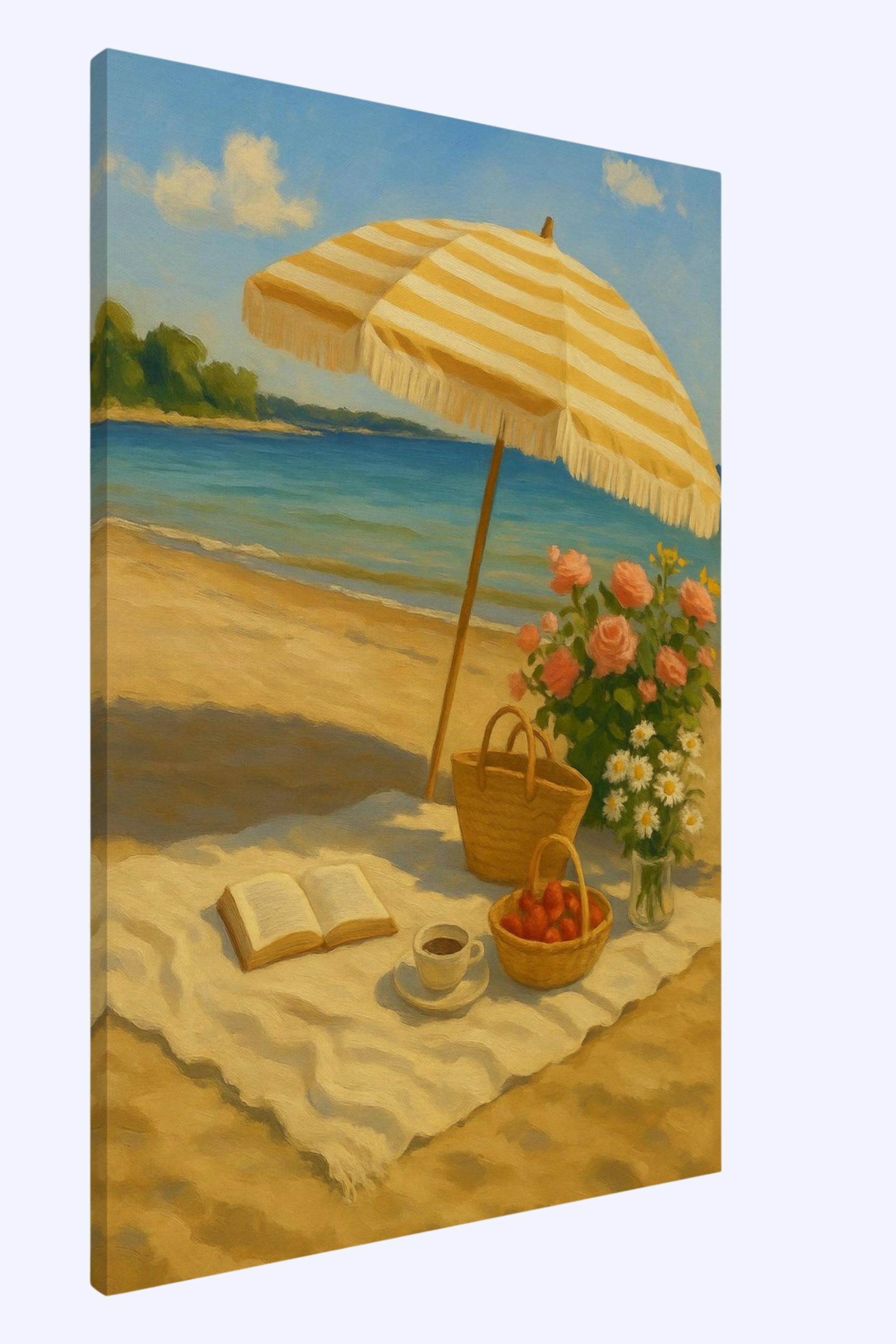 "En plats i solen" - Canvas