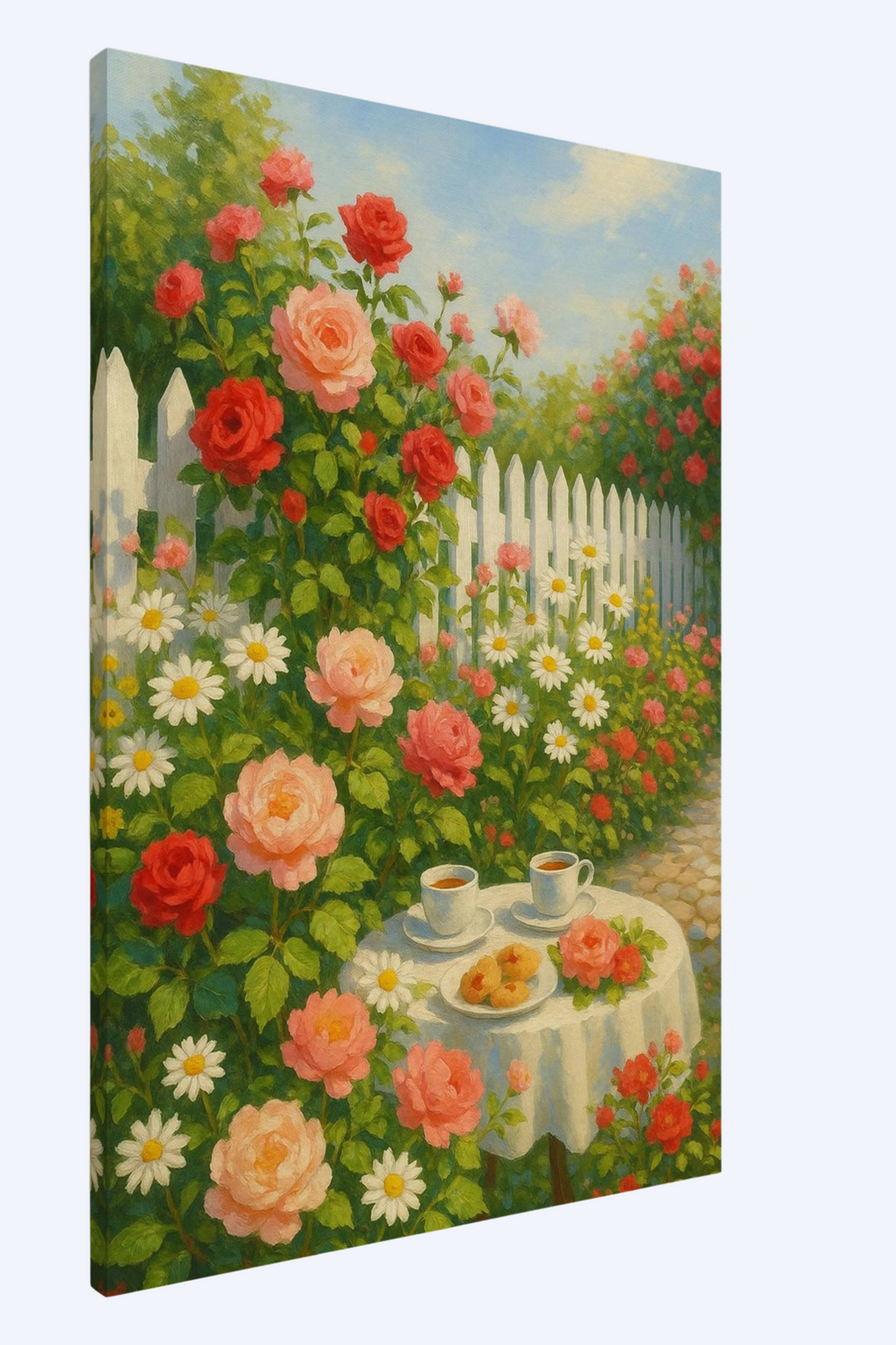 "Blommor & Balans" - Canvas