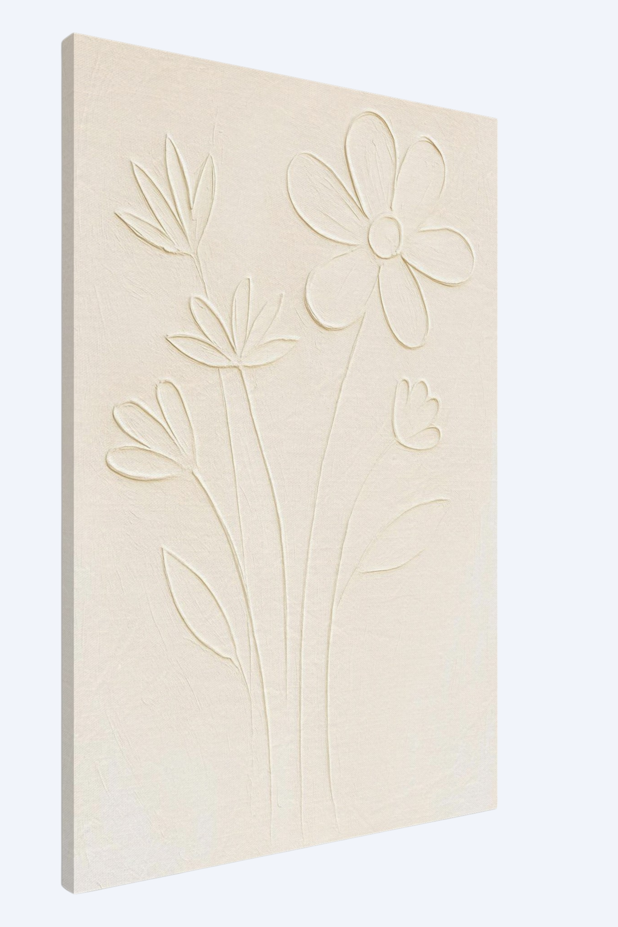 "Blomsterstil" - Canvas