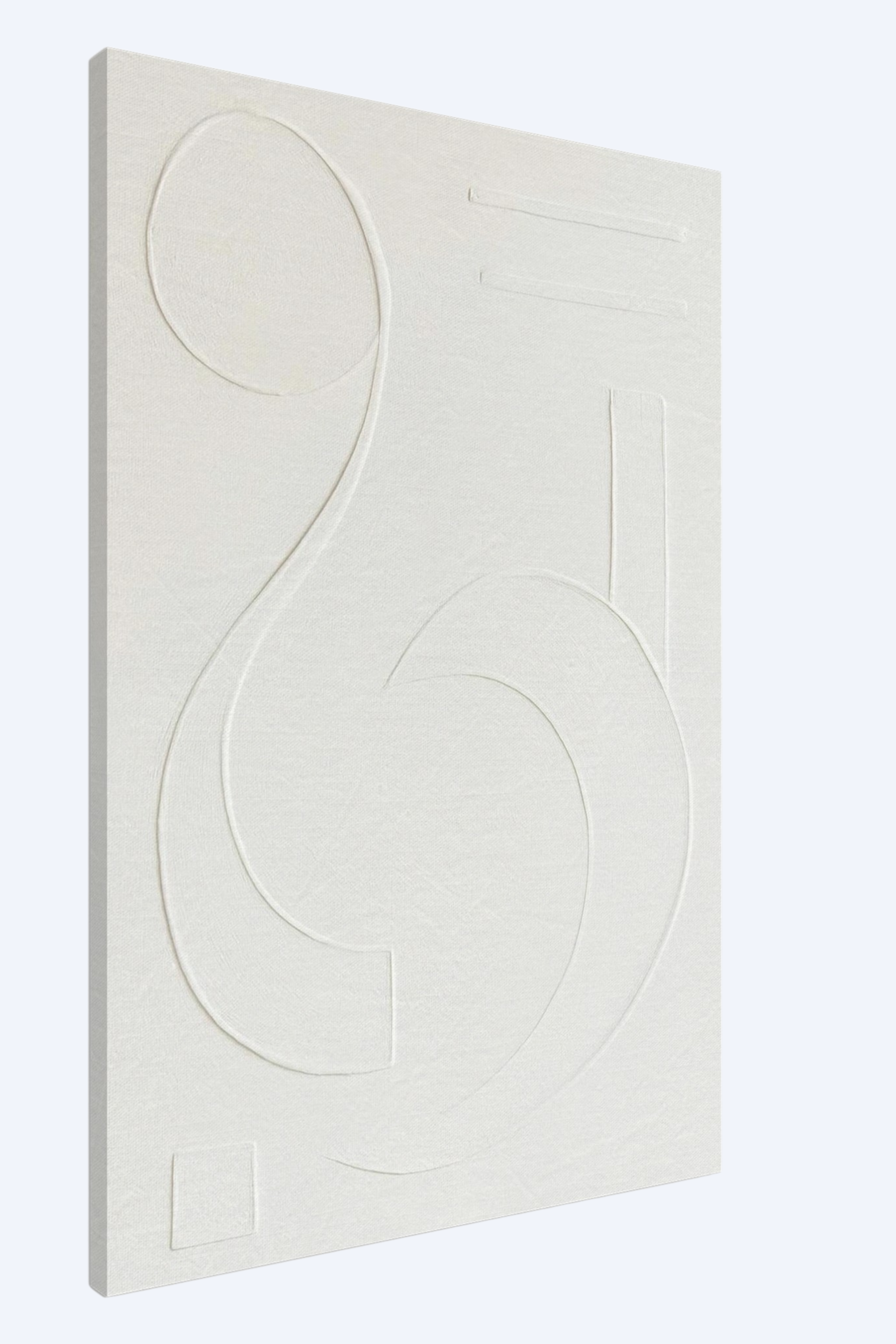 "Vit Harmoni"- Canvas