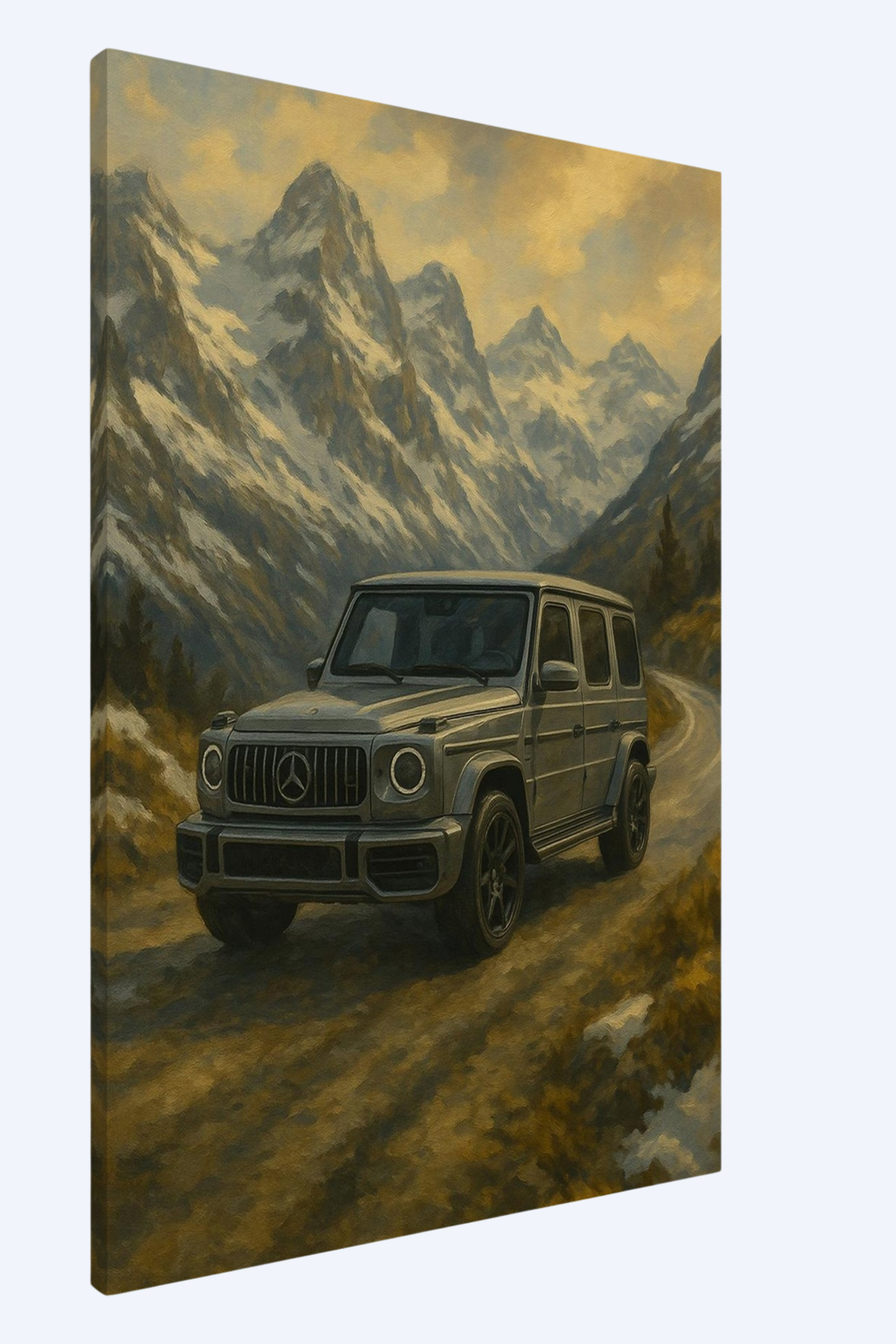"Alper & Asfalt" - Canvas