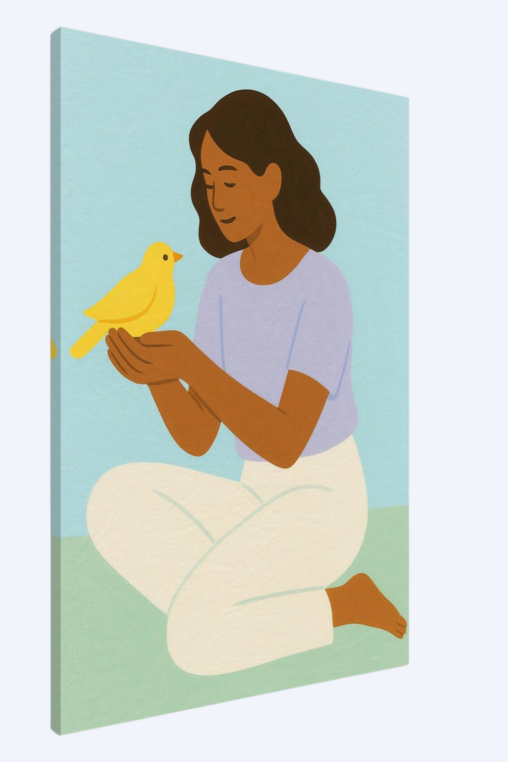 "Bird of Trust" - Canvas