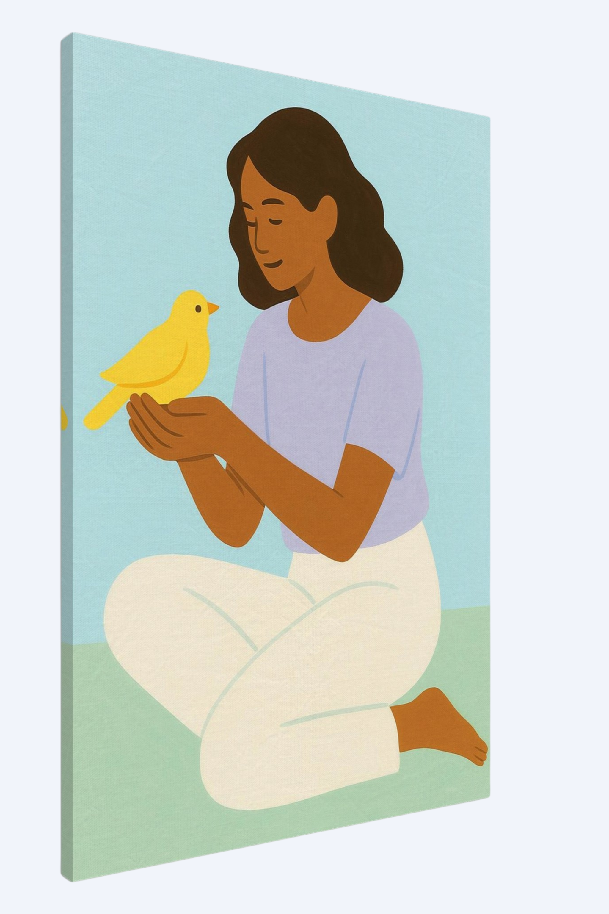 "Bird of Trust" - Canvas