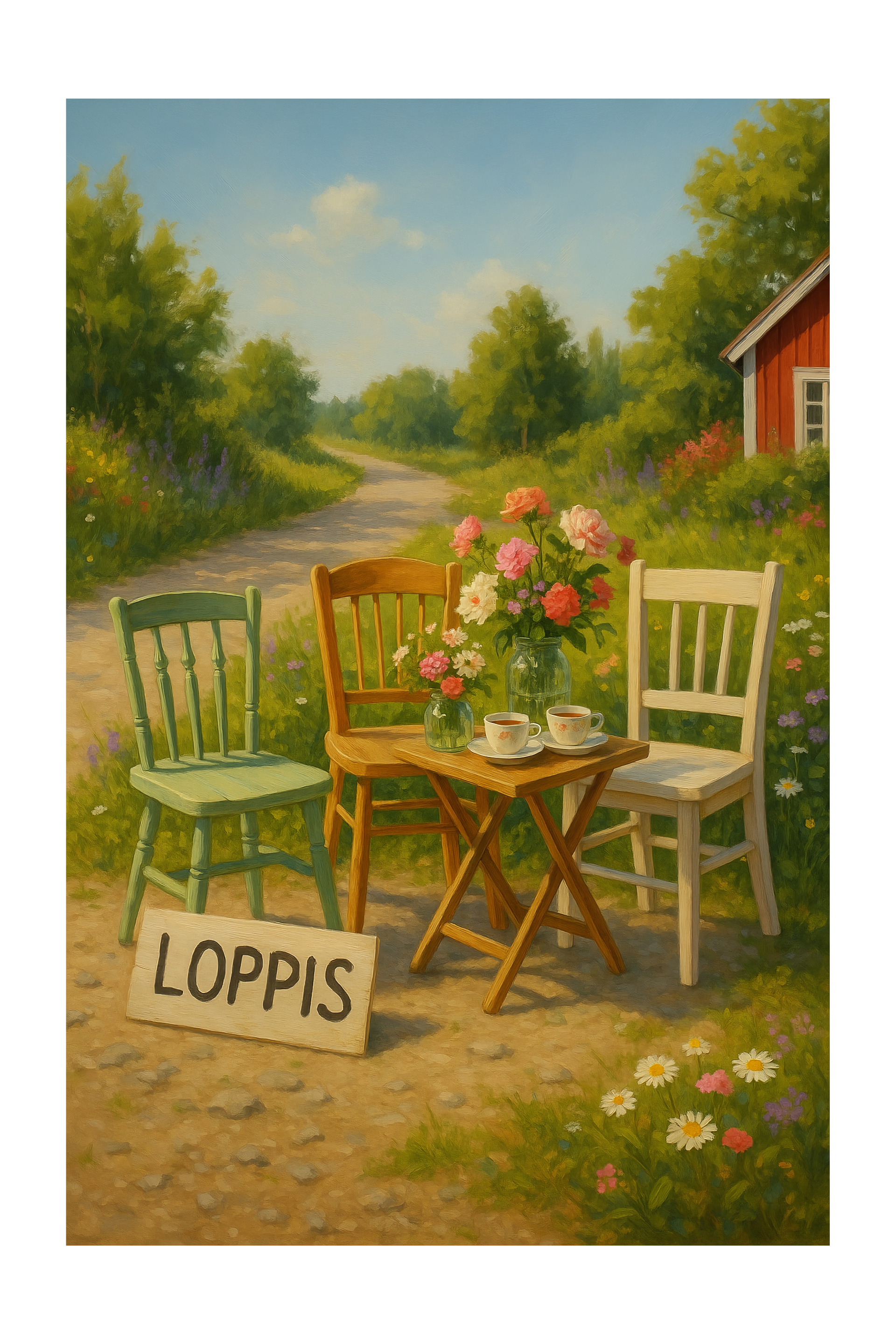 "Loppisdröm" - Poster