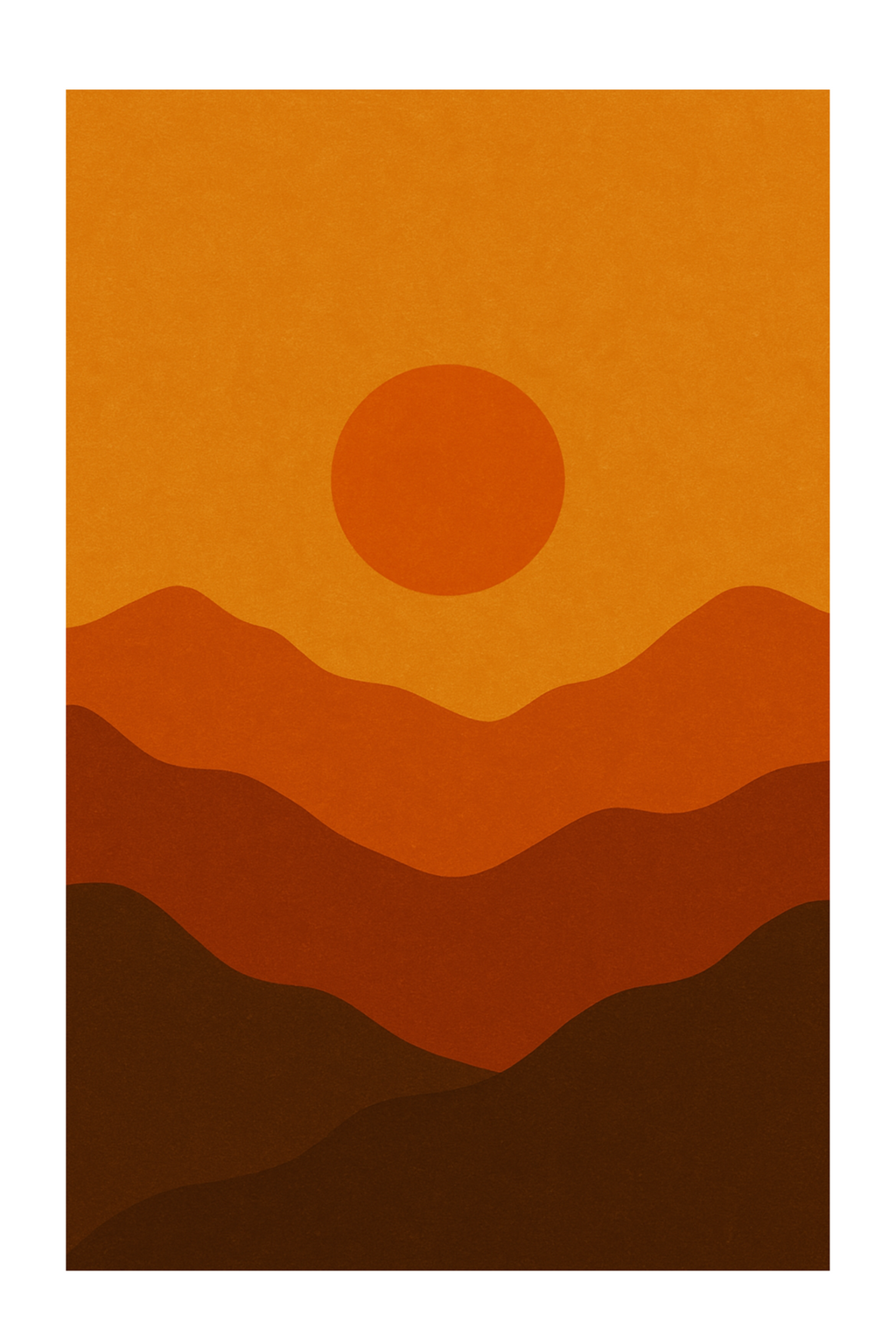 "Golden Silence" - Poster