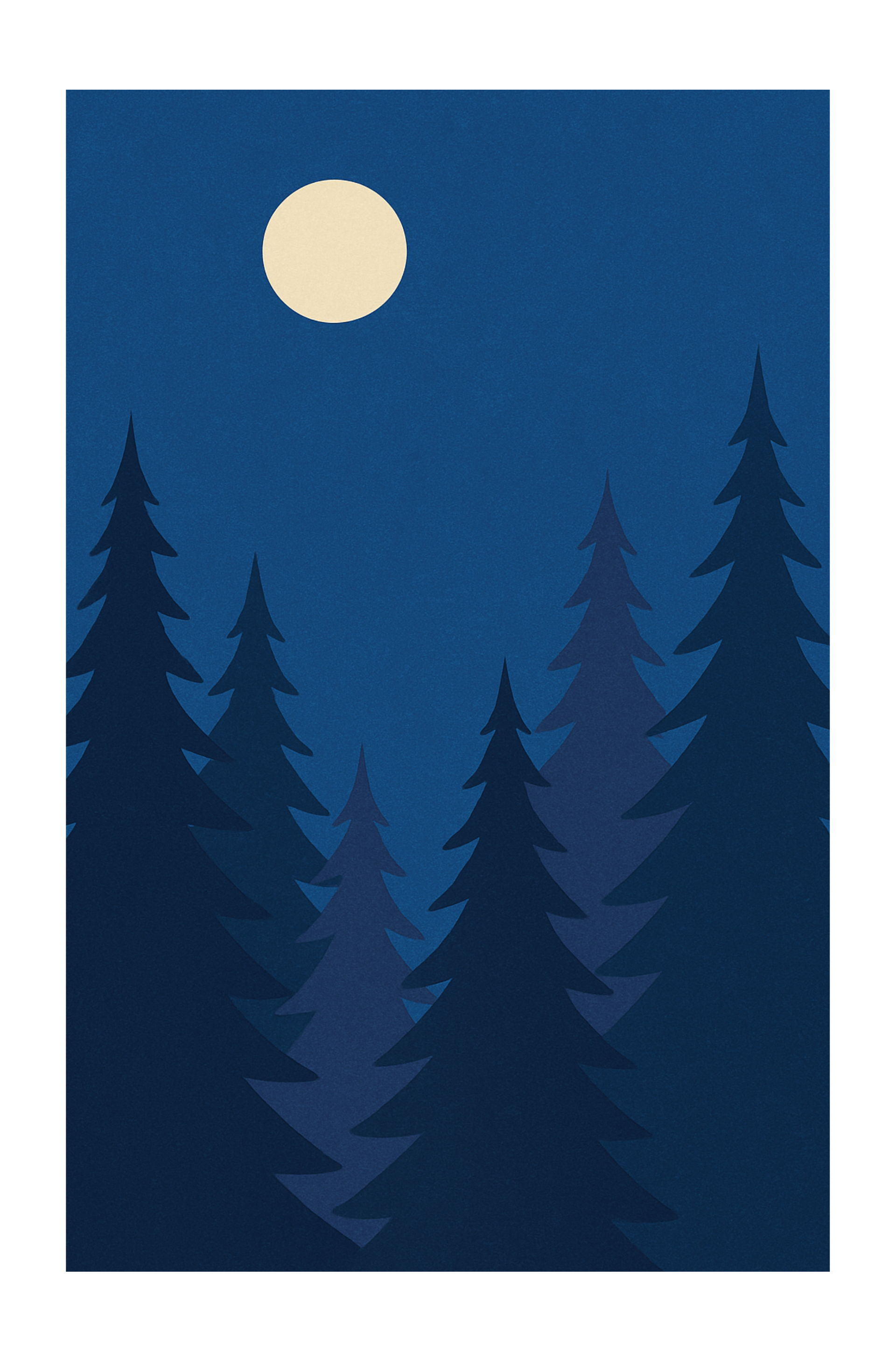 "Tyst Skymning" - Poster