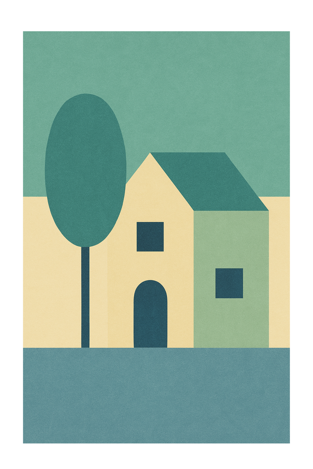 "Lugn & Land" - Poster