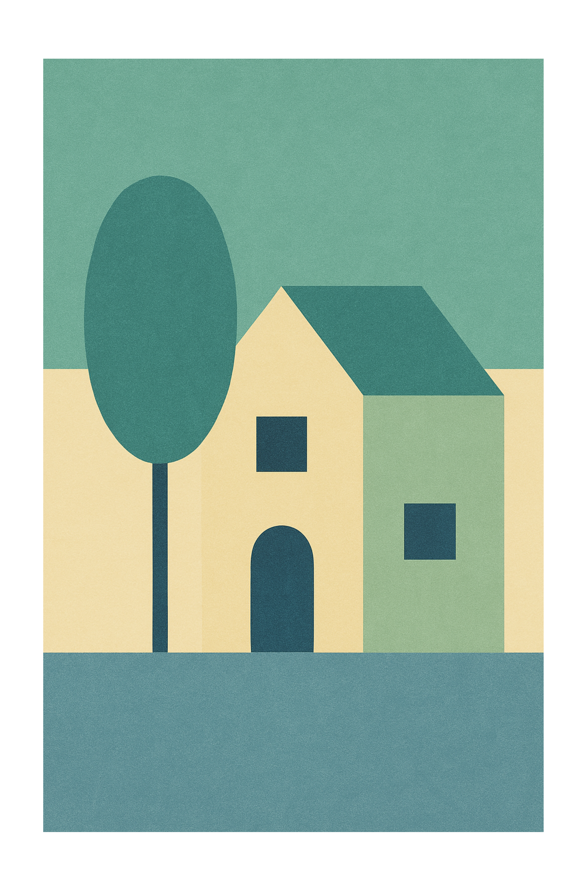 "Lugn & Land" - Poster