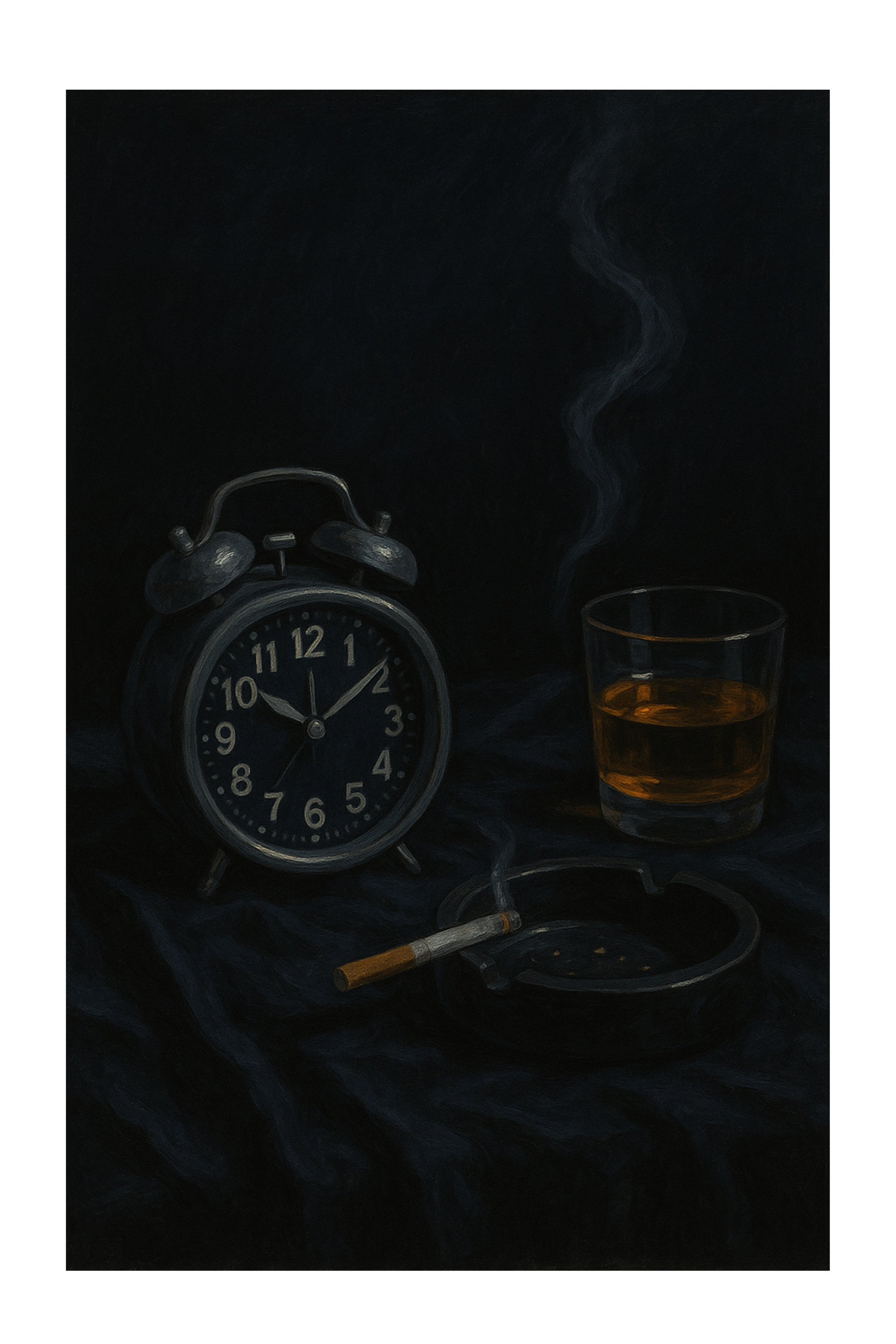 "Late Night Smoke" - Poster